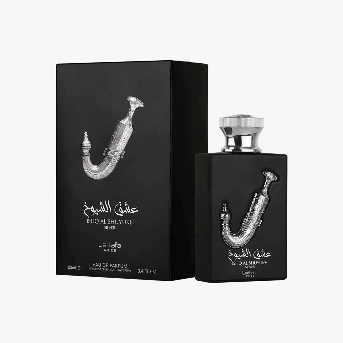 Lattafa Ishq Al Shuyukh Silver Eau de Parfum 100 ml